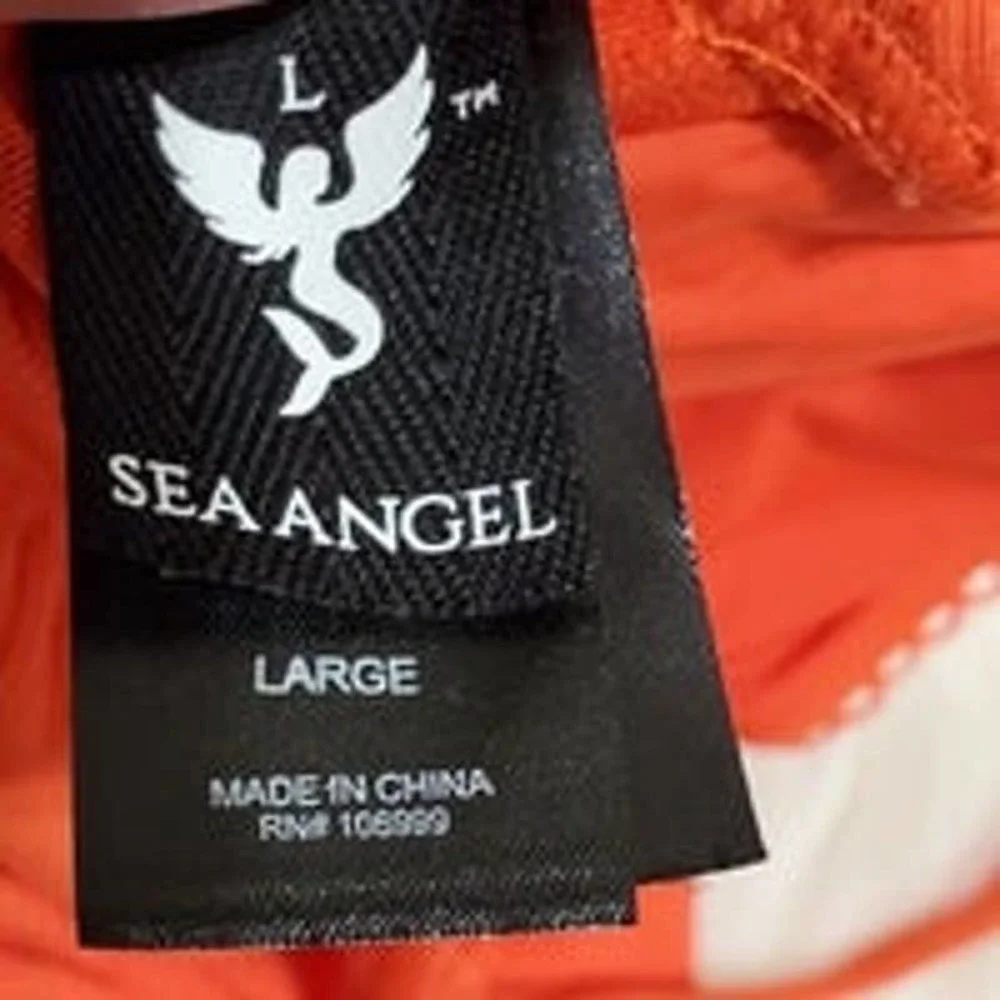 Target Orange Underwire Ribbed One Piece Swimsuit - L - Picture 5 of 6